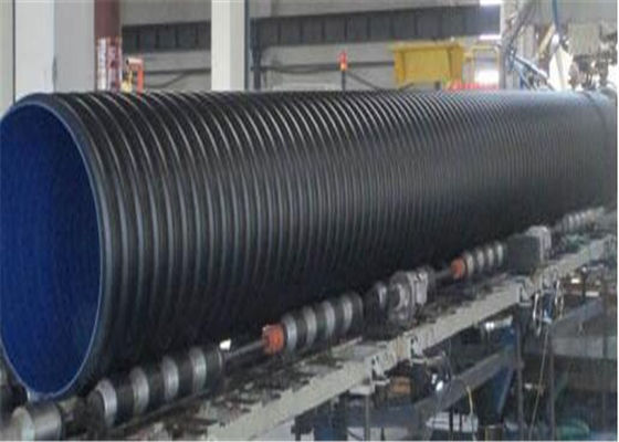 Linea di produzione ondulata PE completamente automatico del tubo tubo ondulato che fa macchina