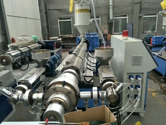 Tubo di pressione dell'HDPE del PE che rende a macchina la singola macchina dell'estrusore a vite per il tubo per fognatura dell'acqua