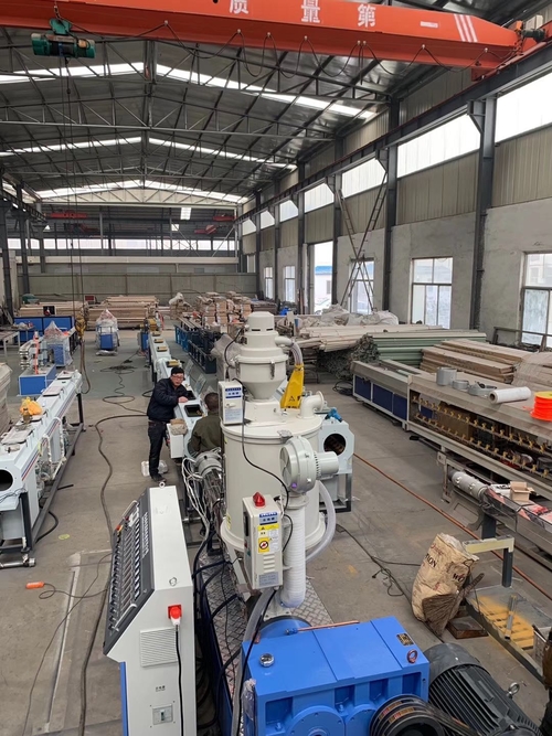 Latest company news about Processo di lavoro a catena di produzione del tubo del PE