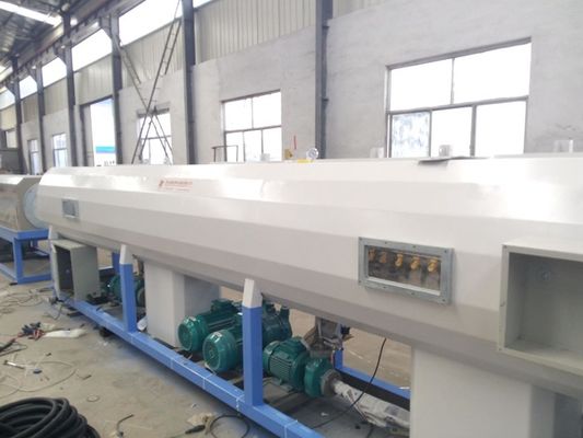 Un buon prezzo. 16-630mm PE HDPE LDPE PVC linea di produzione di tubi di plastica con 38Cr Moaia vite e barile in linea