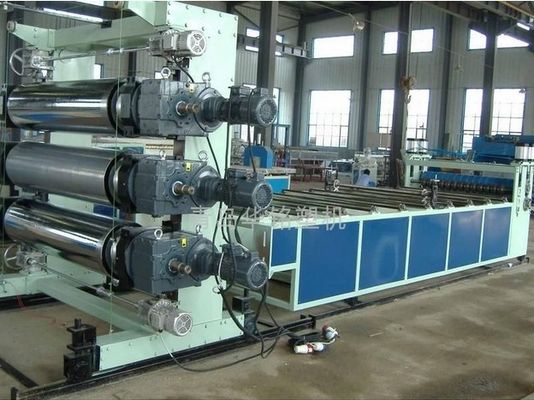 Un buon prezzo. Lo strato di plastica del PVC che fa la macchina, alimenta la doppia linea di produzione del bordo della vite in linea