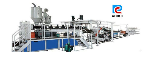 Un buon prezzo. Linea di plastica linea dell'estrusione dello strato dei contenitori di imballaggio del PVC di produzione di plastica dello strato di Underboarding in linea