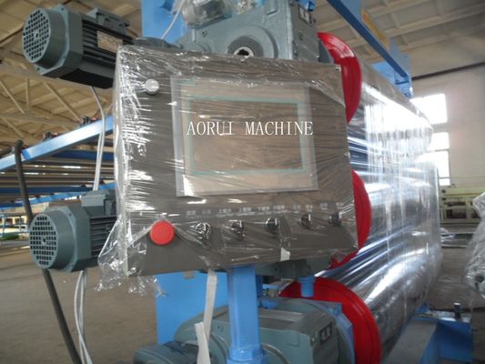 Un buon prezzo. Linea di plastica dell'estrusione dello strato di griglia vuota/vite del PE singola che fa linea di produzione a macchina/di plastica dello strato del PE in linea