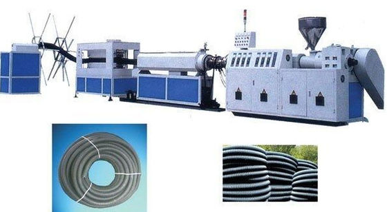 Un buon prezzo. Linea di plastica dell'estrusione del tubo del singolo PE della vite, linea di produzione rinforzante a spirale del tubo del carbonio del PE in linea
