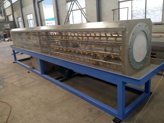 Linea di estrussione di tubi di approvvigionamento idrico in PE in plastica HDPE con estrusore a vite singola