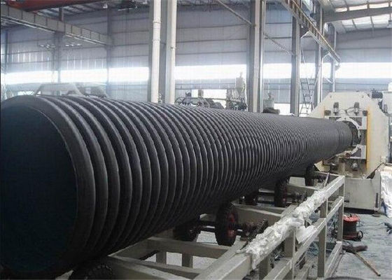 Un buon prezzo. linea di produzione ondulata PVC del tubo estrusore a vite del gemello, tubo ondulato di plastica che fa macchina in linea