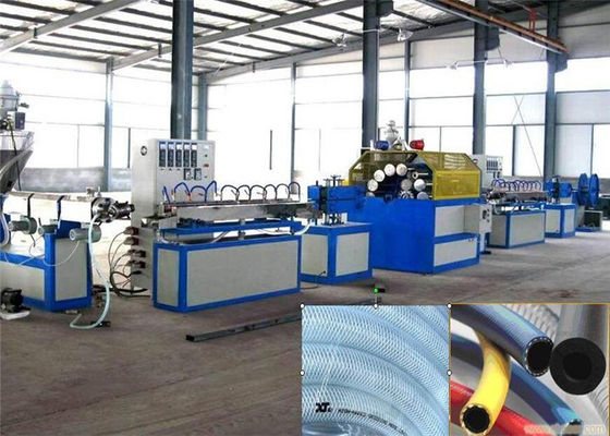 Un buon prezzo. Tubo molle a fibra rinforzata del PVC dell'estrusore a vite del gemello del certificato ISO9001 & del CE in linea