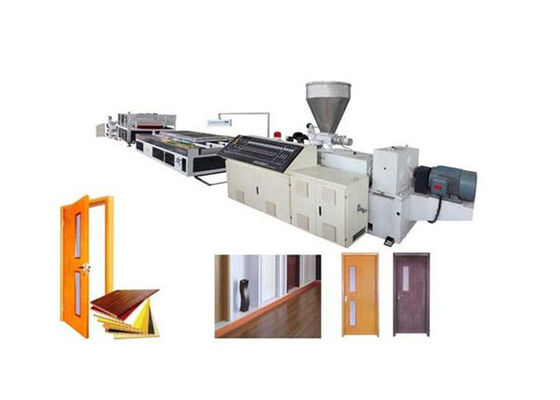 Un buon prezzo. Linea di produzione del bordo della plastica WPC linea di produzione impermeabile del modello della costruzione di WPC in linea