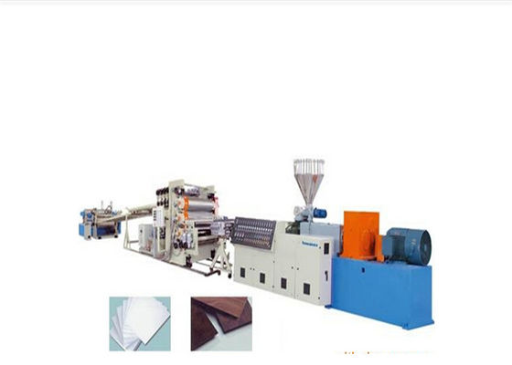 Un buon prezzo. Linee di produzione del bordo della costruzione WPC espulsore composito di plastica di legno di 30mm - di 1 in linea