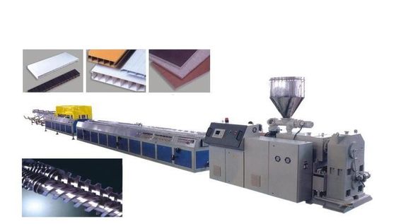Un buon prezzo. La macchina/WPC dell'estrusione del bordo della schiuma della crosta del PVC WPC ha spumato linea di produzione del modello della costruzione in linea