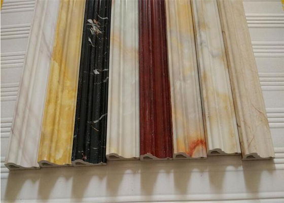 Un buon prezzo. Linea artificiale dell'estrusione dello strato del PVC del bordo della parete del marmo del Faux, macchina di marmo di plastica dell'espulsore di strato in linea