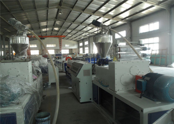 linea di plastica dell'estrusione del tubo del PE 24m/Min con la singola vite