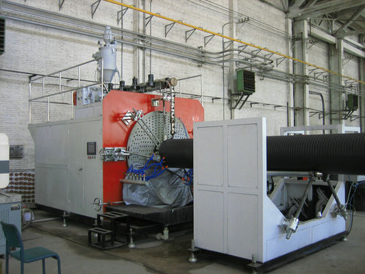 Un buon prezzo. Lo SpA controlla la linea di produzione di plastica, macchina di espulsione del tubo dell'HDPE in linea