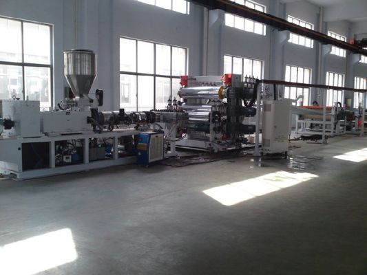 Un buon prezzo. Estrusore a vite del gemello del bordo del PE del PVC pp, espulsore di plastica automatico in linea