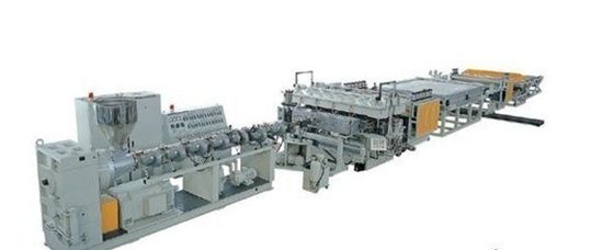 Un buon prezzo. Linea di plastica dell'estrusione dello strato della cavità dei pp con il singolo estrusore a vite in linea