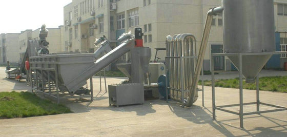 Un buon prezzo. Macchina di riciclaggio di plastica del granello, lavabottiglie dell'ANIMALE DOMESTICO 50HZ in linea