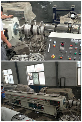 Linea di plastica dell'estrusione del tubo del PVC di nuovo stile, linea di produzione del tubo del PVC per l'adduzione di acqua