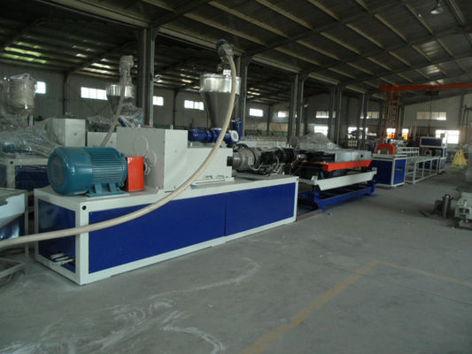 Un buon prezzo. Linea di plastica dell'estrusione del tubo della doppia vite per il tubo ondulato doppio del PVC in linea