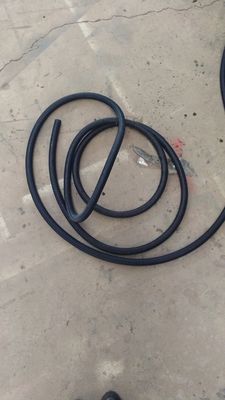 Macchina di plastica dell'estrusione del tubo della linea/PVC dell'estrusione del tubo della doppia vite con l'invertitore di ABB