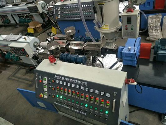 linea di plastica dell'estrusione del tubo di 380V 50HZ, tubo dell'HDPE del PE che fa macchina