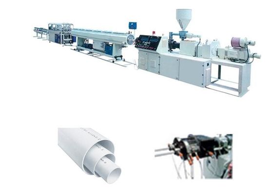 Un buon prezzo. Il PVC gemella il tubo che fa la macchina, linea di produzione del doppio tubo 380V 50HZ in linea