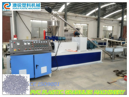 Granelli di plastica macchina, espulsore di plastica di taglio caldo del PVC di pelletizzazione del PVC