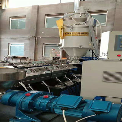 Singolo tubo del PE della vite che rende a macchina la linea 110mm dell'estrusione del tubo dell'HDPE del gas naturale