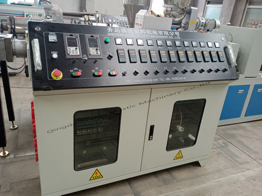 Linea di plastica linea dell'estrusione del tubo del PVC della doppia vite di produzione del tubo del condotto