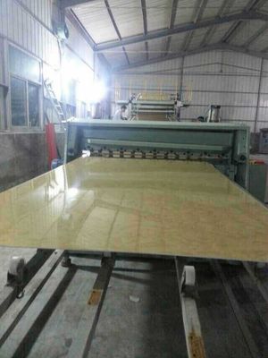 Un buon prezzo. Linea dell'estrusione del pannello di parete del marmo di WPC, linea di produzione di plastica del pannello del marmo del PVC in linea